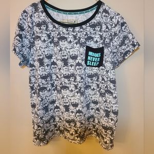 Marvel Comics heros Tee